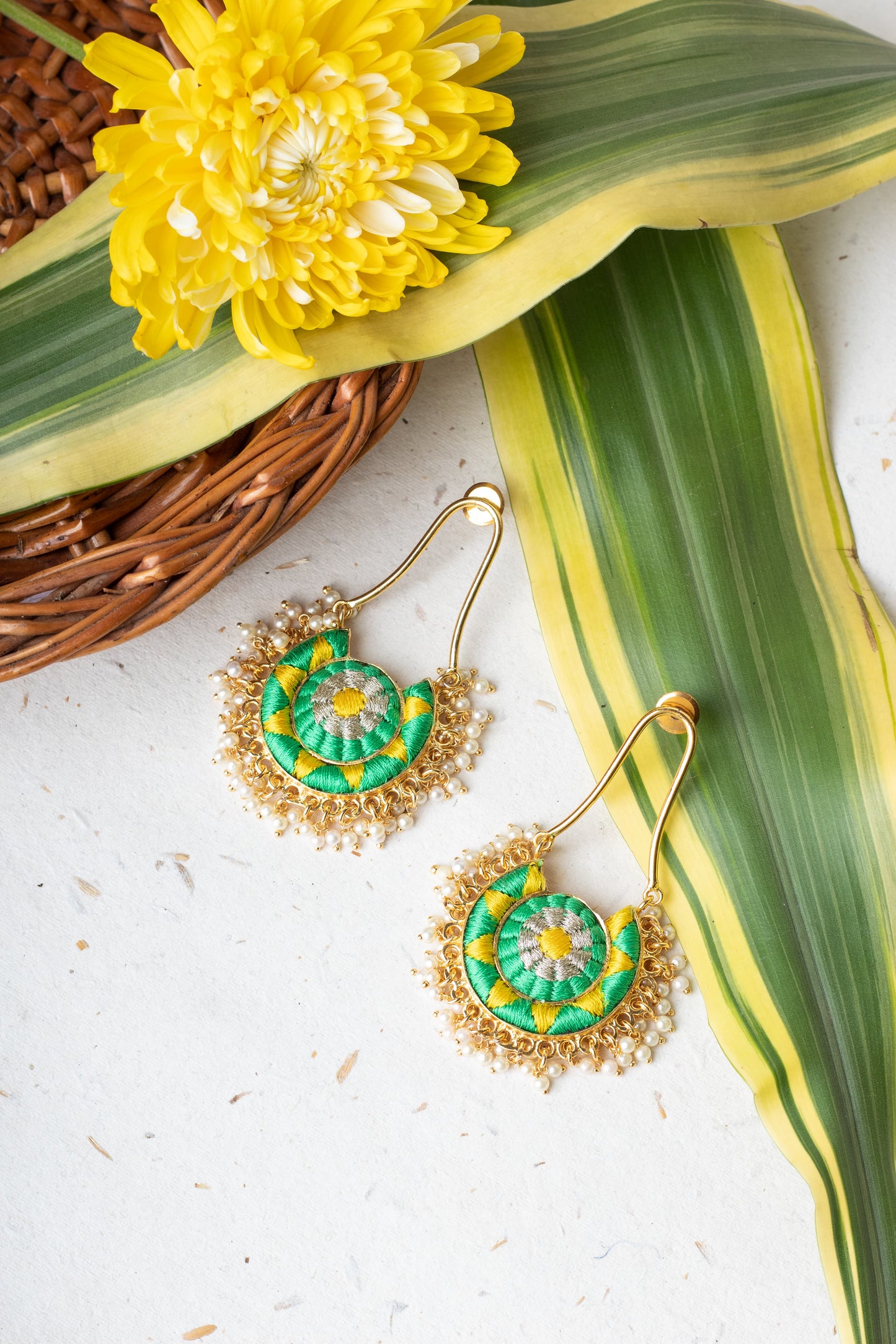 Citrus Whisper Baali – Earrings from Bauble Bazaar