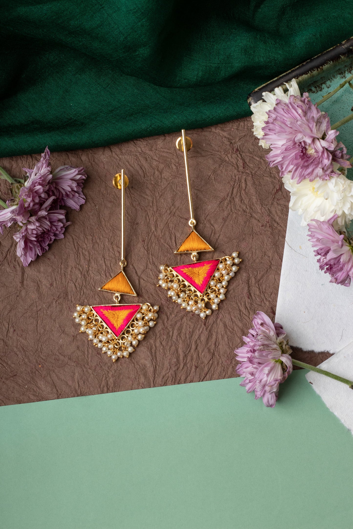 Sunlit Symphony Chandeliers – Earrings from Bauble Bazaar