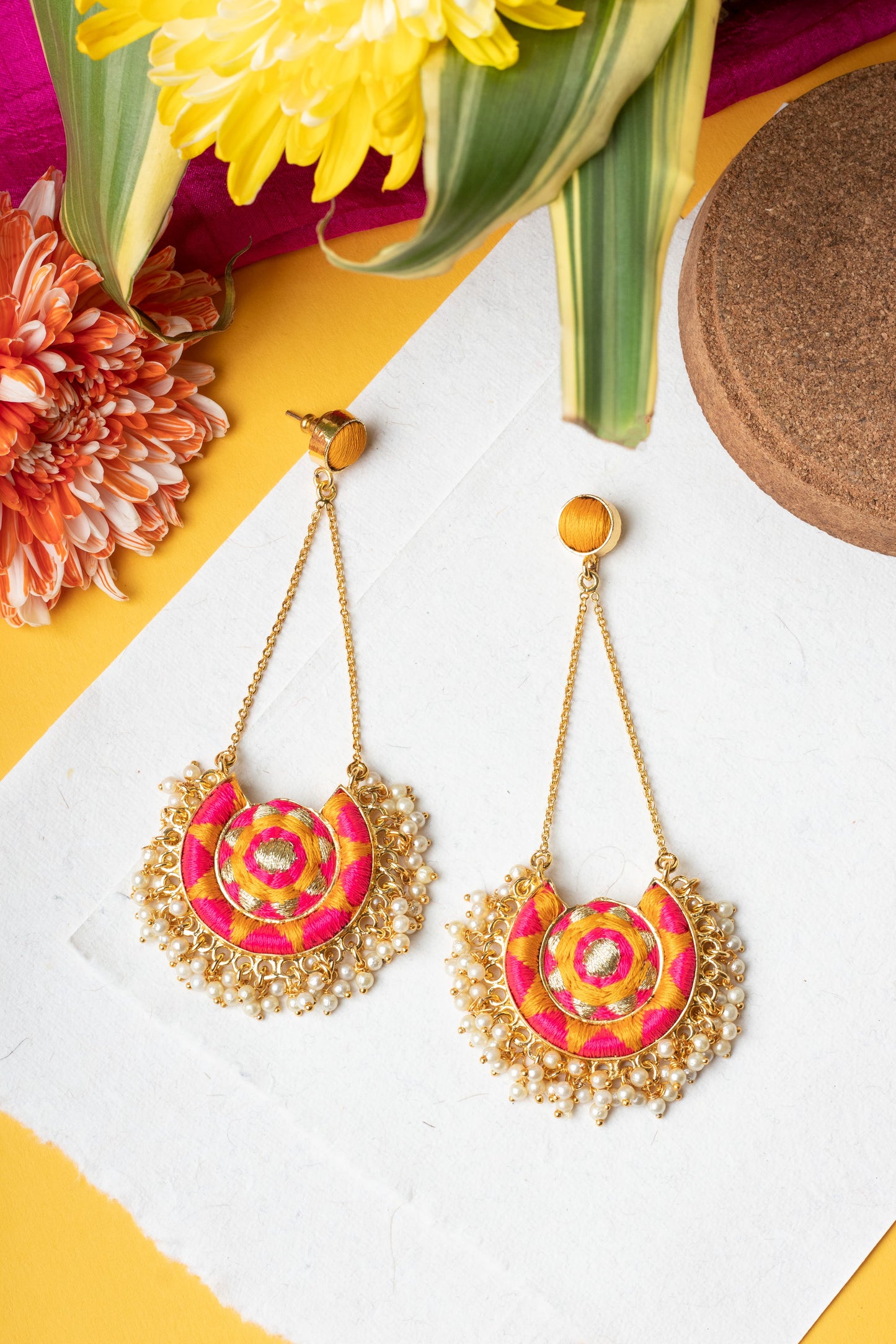 Blossom Reverie Baali – Earrings from Bauble Bazaar