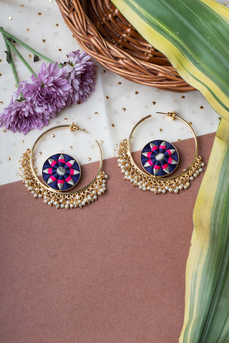 Midnight Eclipse Hoops----image