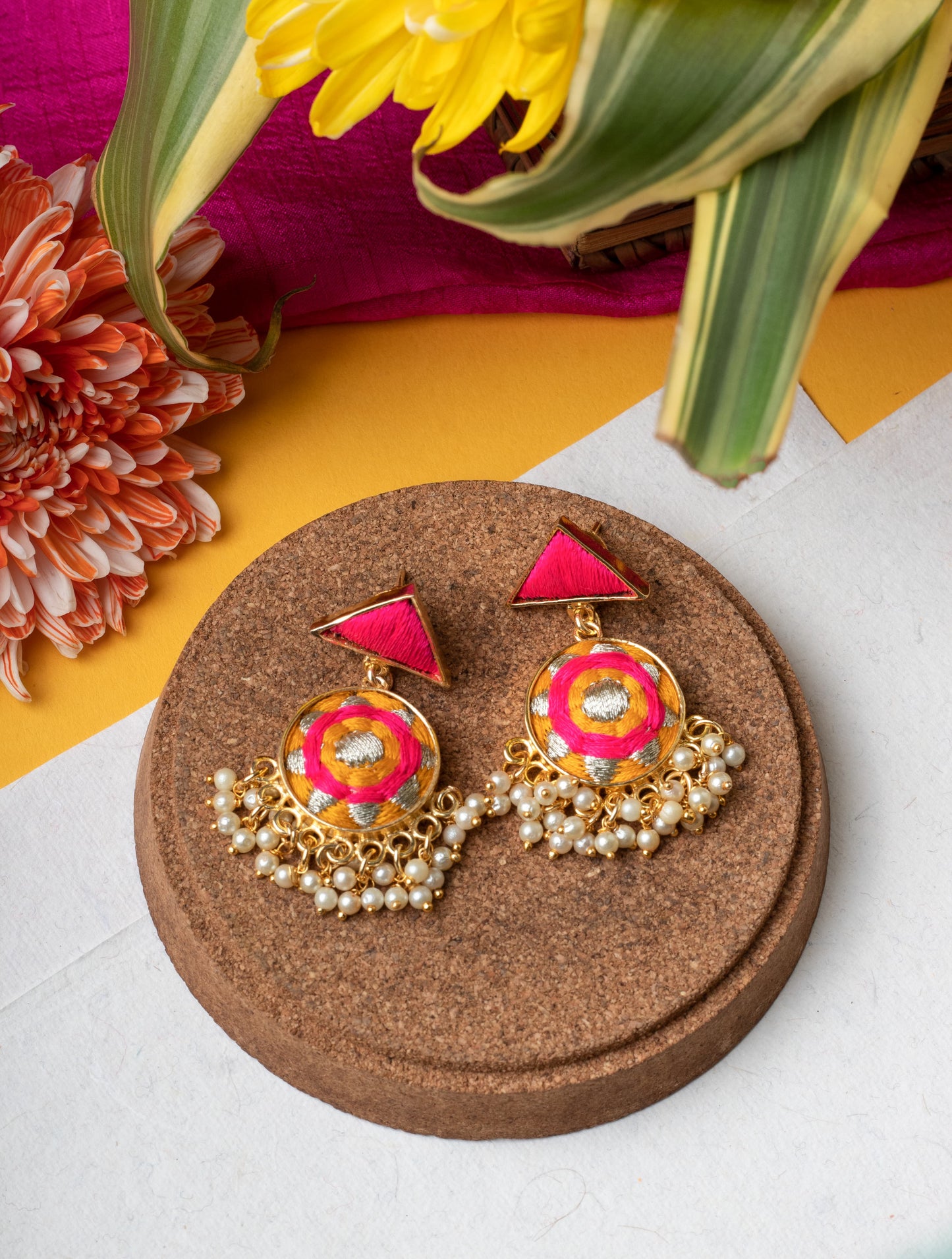 Marigold Rhapsody Earrings – Earrings from Bauble Bazaar