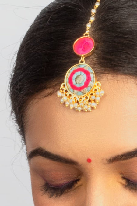 Sky Rose Maang Tikka - Image 2