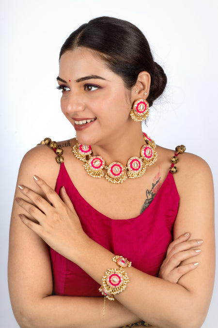 (Only Necklace) Sweet Peach Symphony Necklace - Image 1