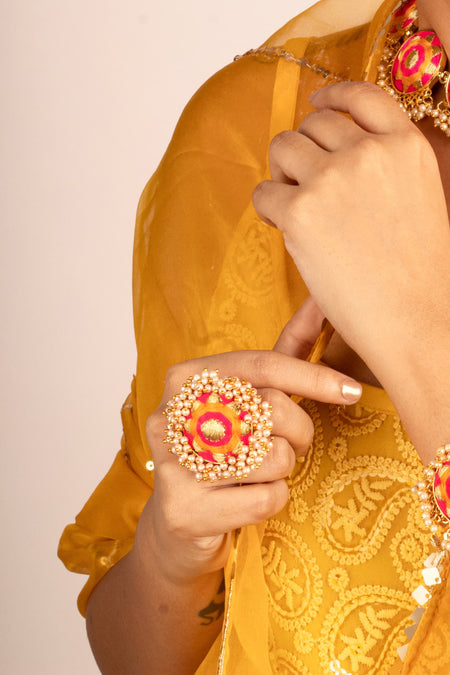 Marigold Radiance Ring--1--image