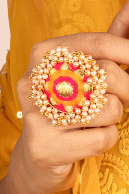Marigold Radiance Ring--2--image