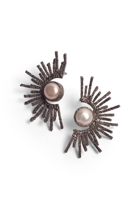 Date Me Later Studs - Black - Image 1
