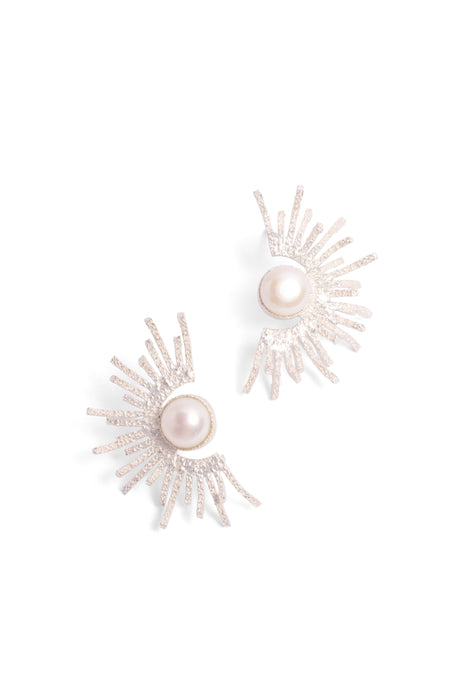 Date Me Later Studs - Silver - Image 2