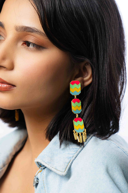 Coral Reef Wave Danglers - Image 2