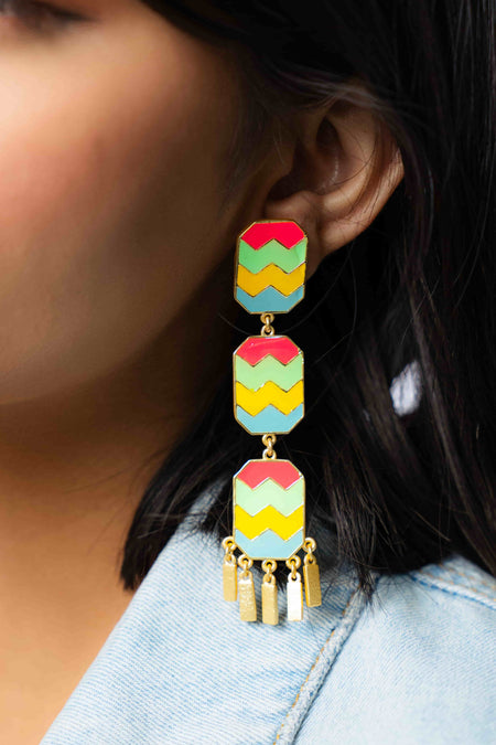 Coral Reef Wave Danglers - Image 3