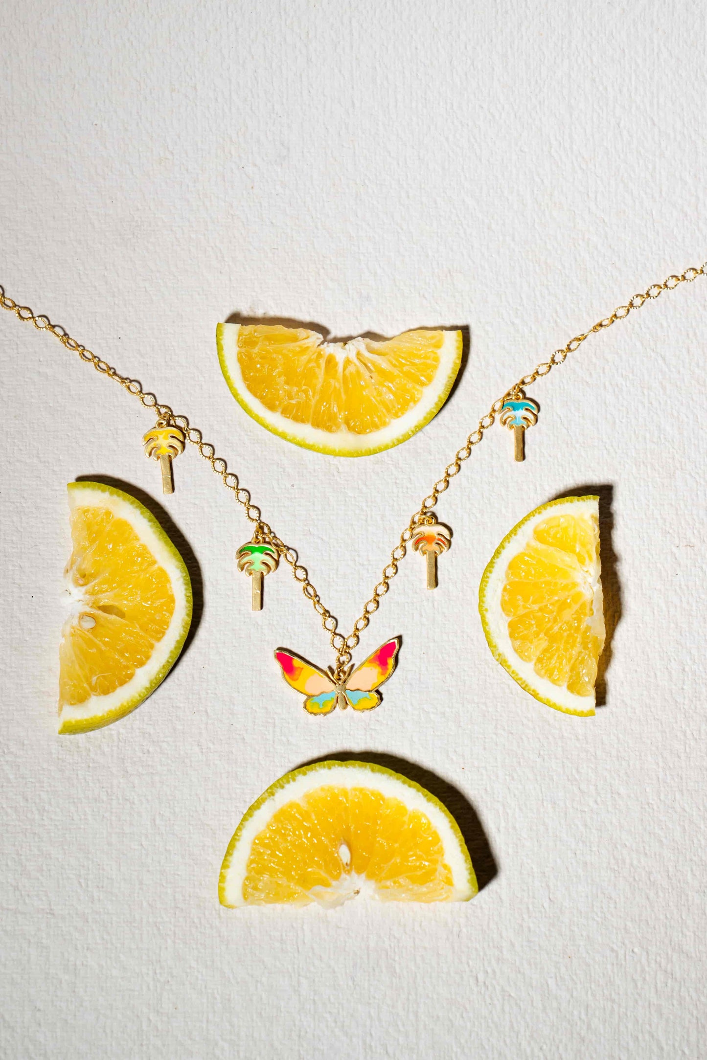 Butterfly Cluster Necklace – Necklace from Bauble Bazaar