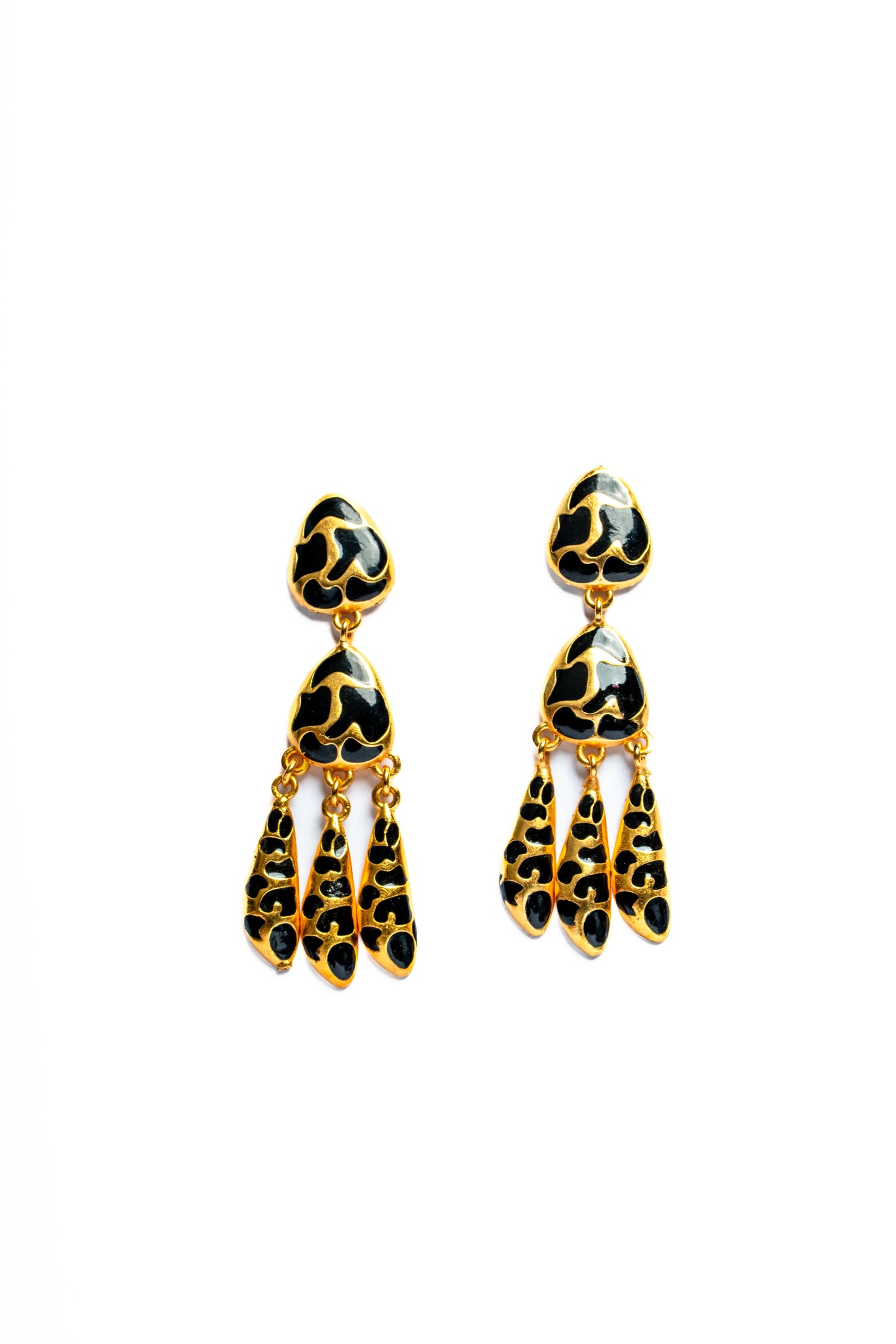 Nine Lives Dangler Earrings