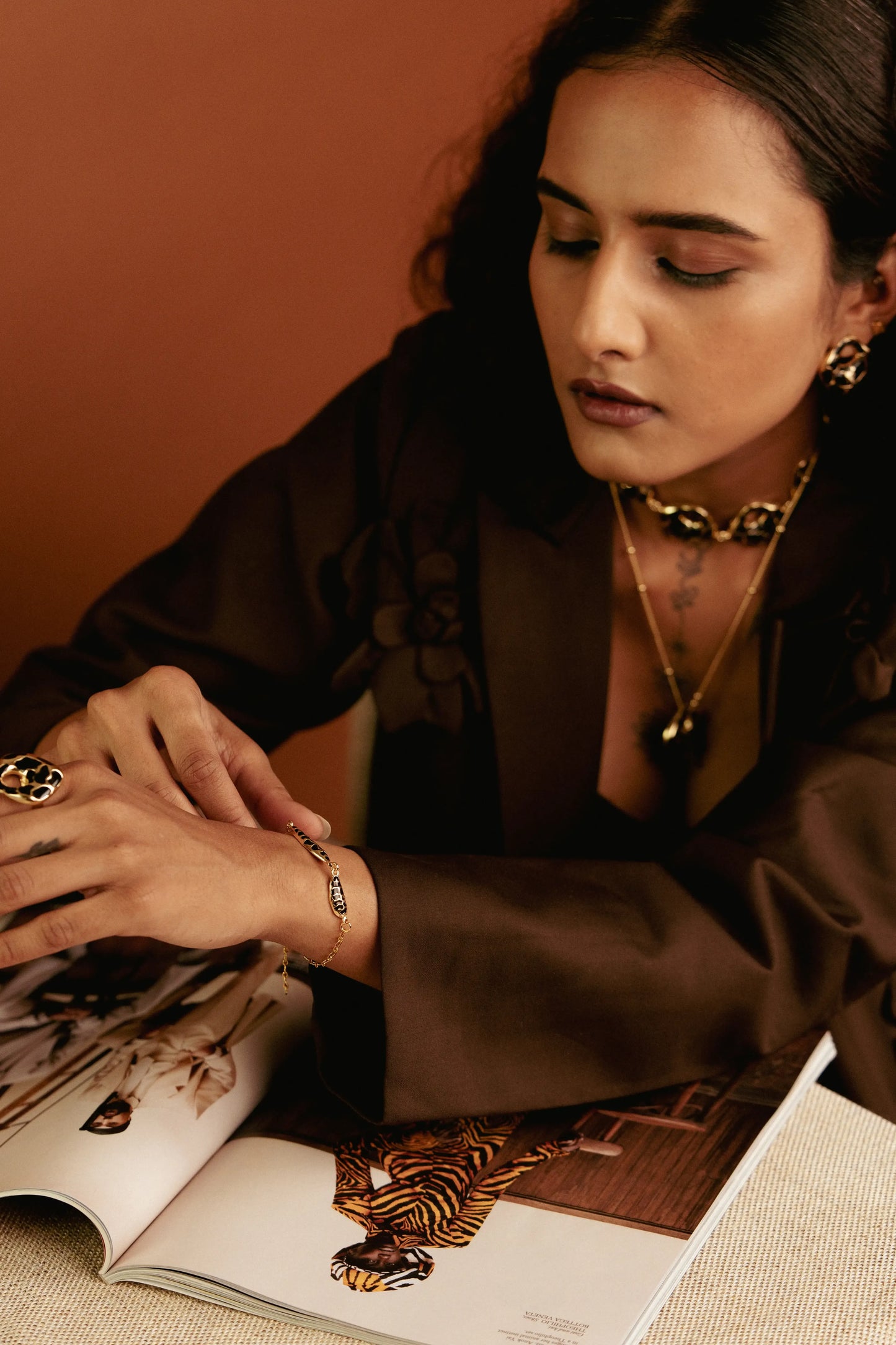 Fierce Eyes Choker Necklace