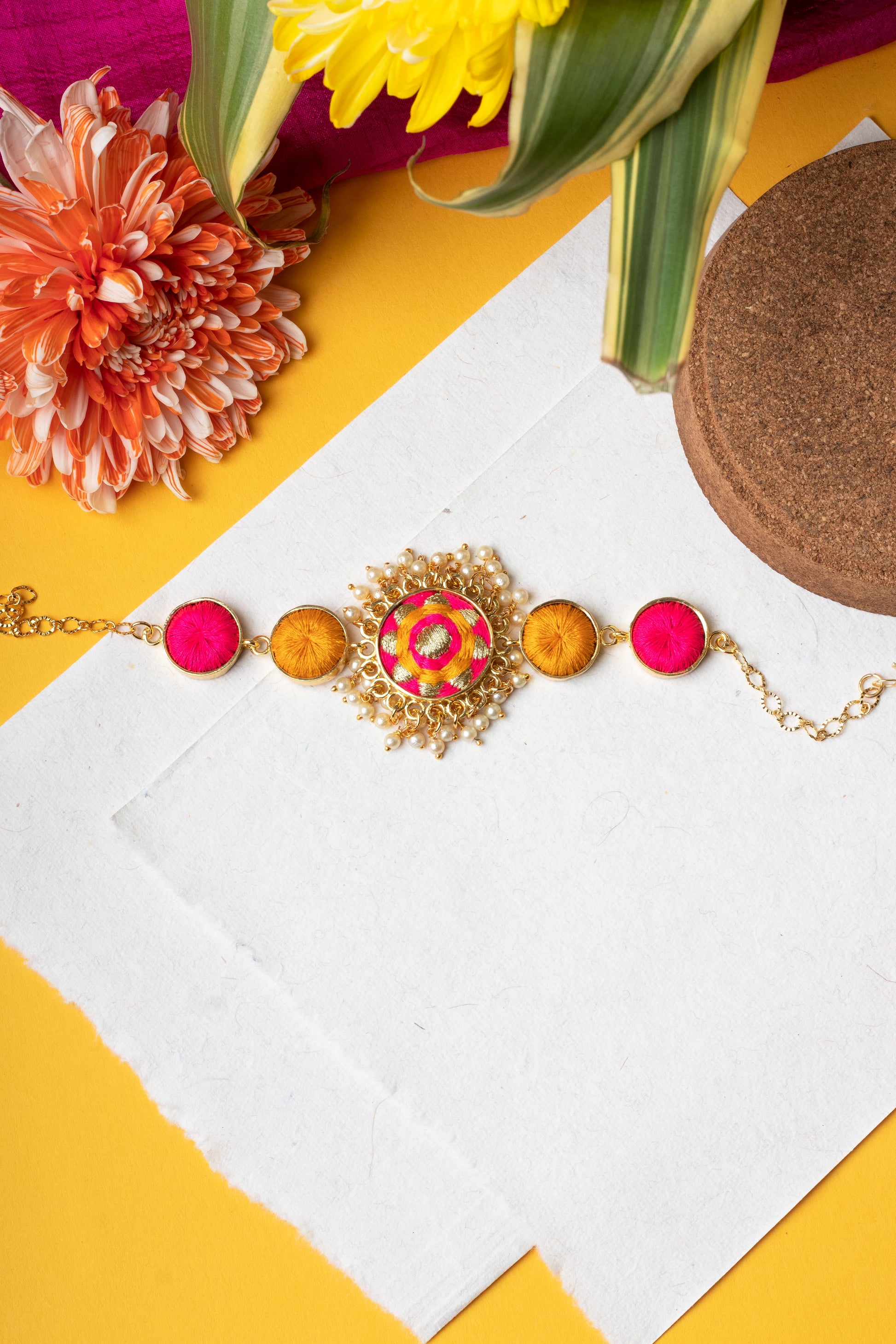 Blush Horizon Bracelet – Ring from Bauble Bazaar