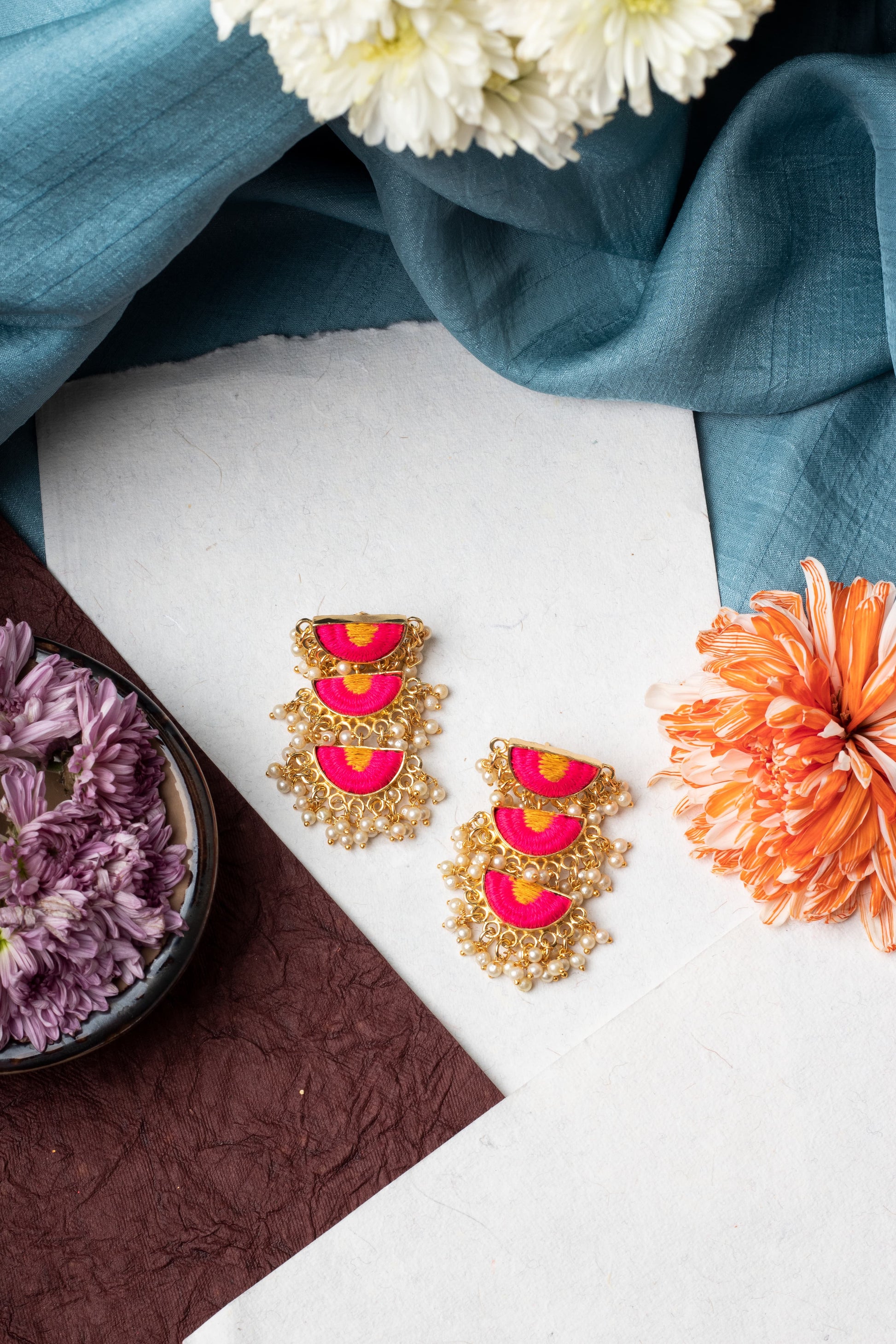 Sunrise Serenade Dangler Earrings – Earrings from Bauble Bazaar