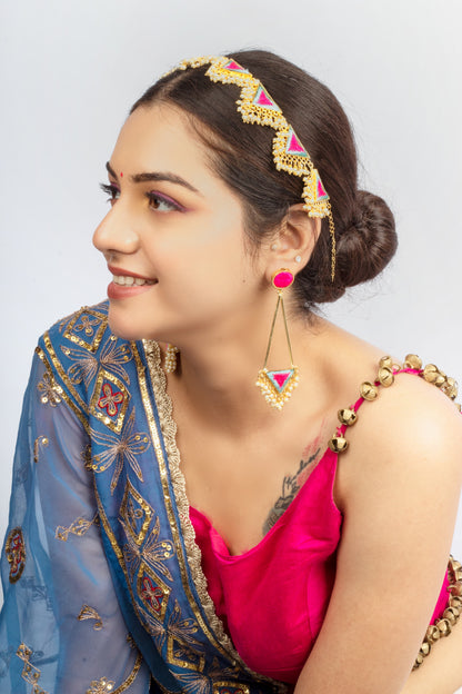 Twilight Bloom Dangler Earrings – Earrings from Bauble Bazaar