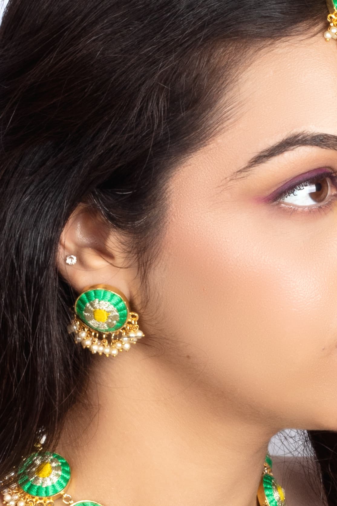 Lemon Bloom Drops – Earrings from Bauble Bazaar