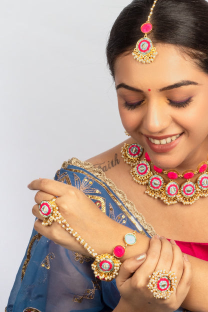 Aqua Bloom Haathphool – Haathphool from Bauble Bazaar