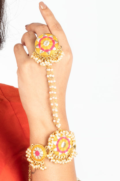 Sunset Blush Hand Harness