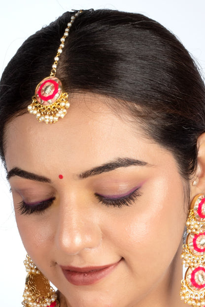 Rose Maangtikka – Maangtikka from Bauble Bazaar