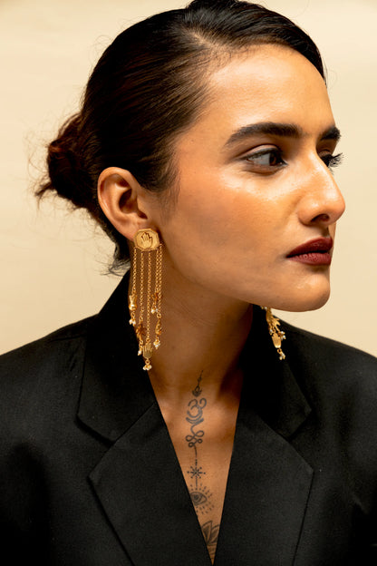Mudra Noor Chain Earrings