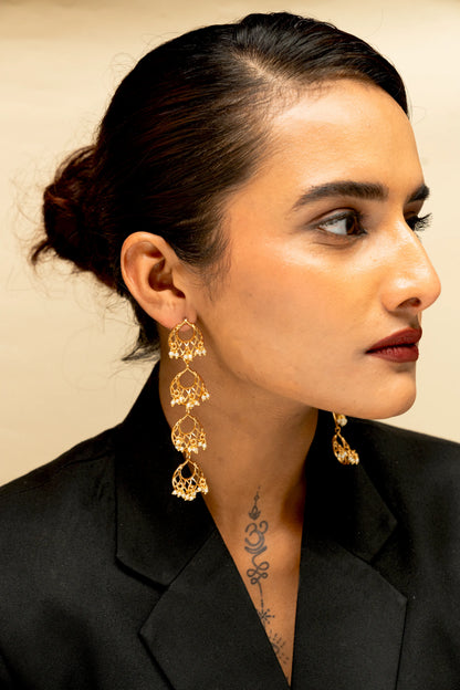 Alap Veil Ear Cuff Earrings