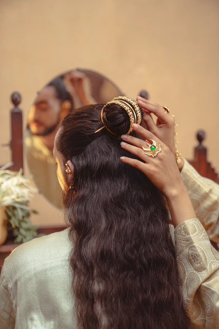 Taal Mandal Hair Bun - Image 4