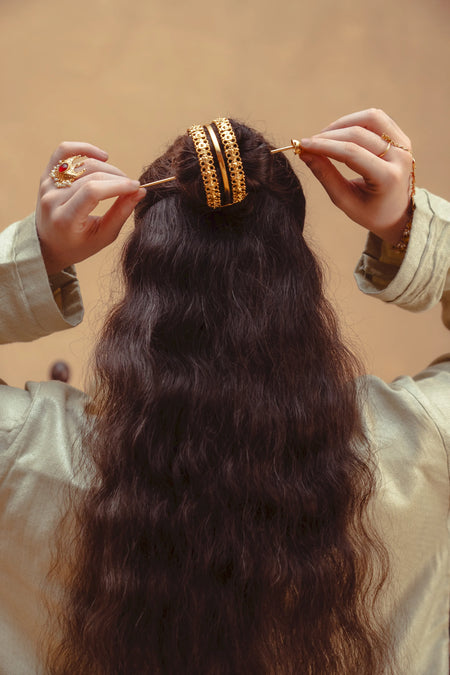 Taal Mandal Hair Bun - Image 3