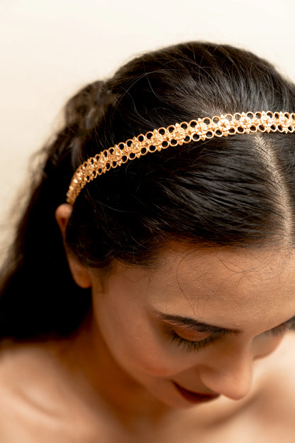 Alankaar Leher Headband
