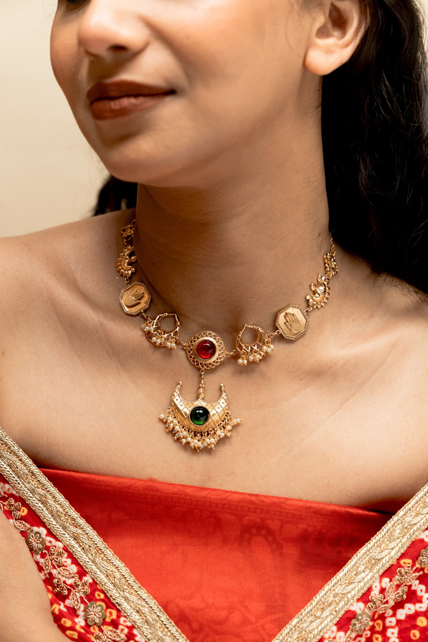 Shringaar Vritta Necklace