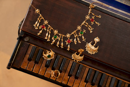 Swar Dhara Drop Necklace - Image 1