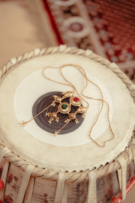 Alaap Vistaar Long Pendant Necklace - Image 1