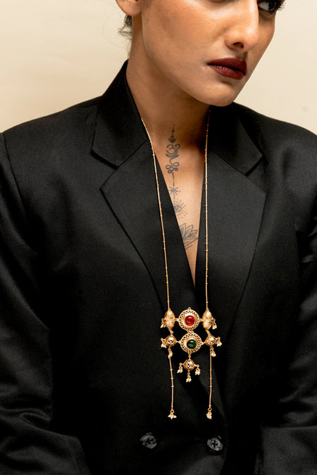 Alaap Vistaar Long Pendant Necklace - Image 2