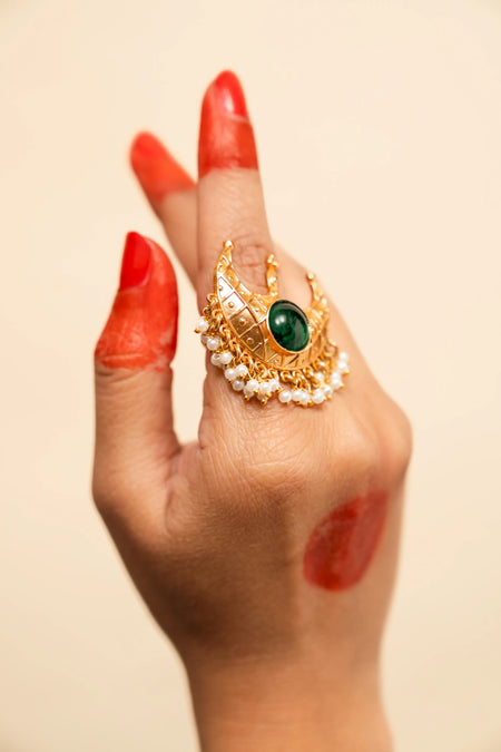 Komal Mandal Statement Ring - Image 3