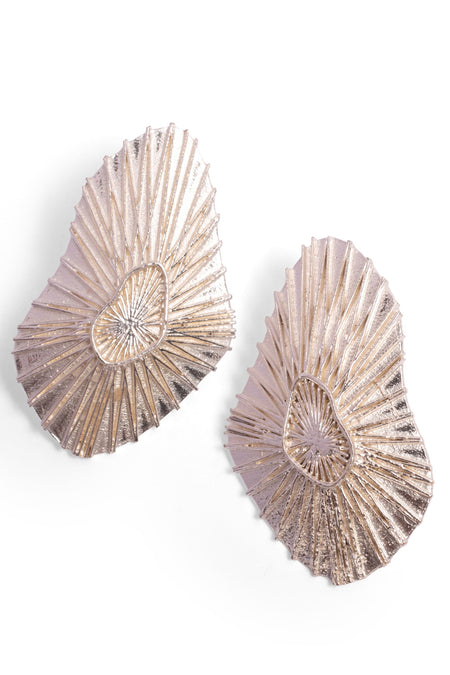 Late Check Out Stud Earrings - Silver--3--image