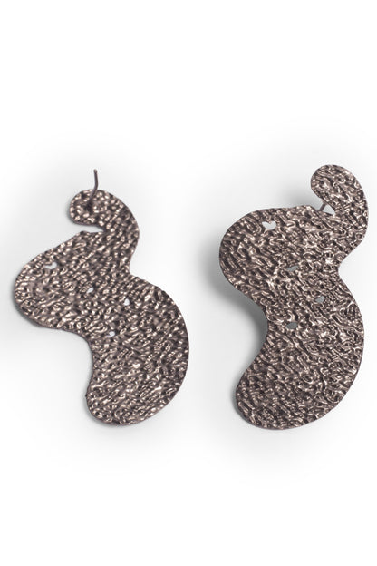 Martini Mode Stud Earrings - Black – Earrings from Bauble Bazaar