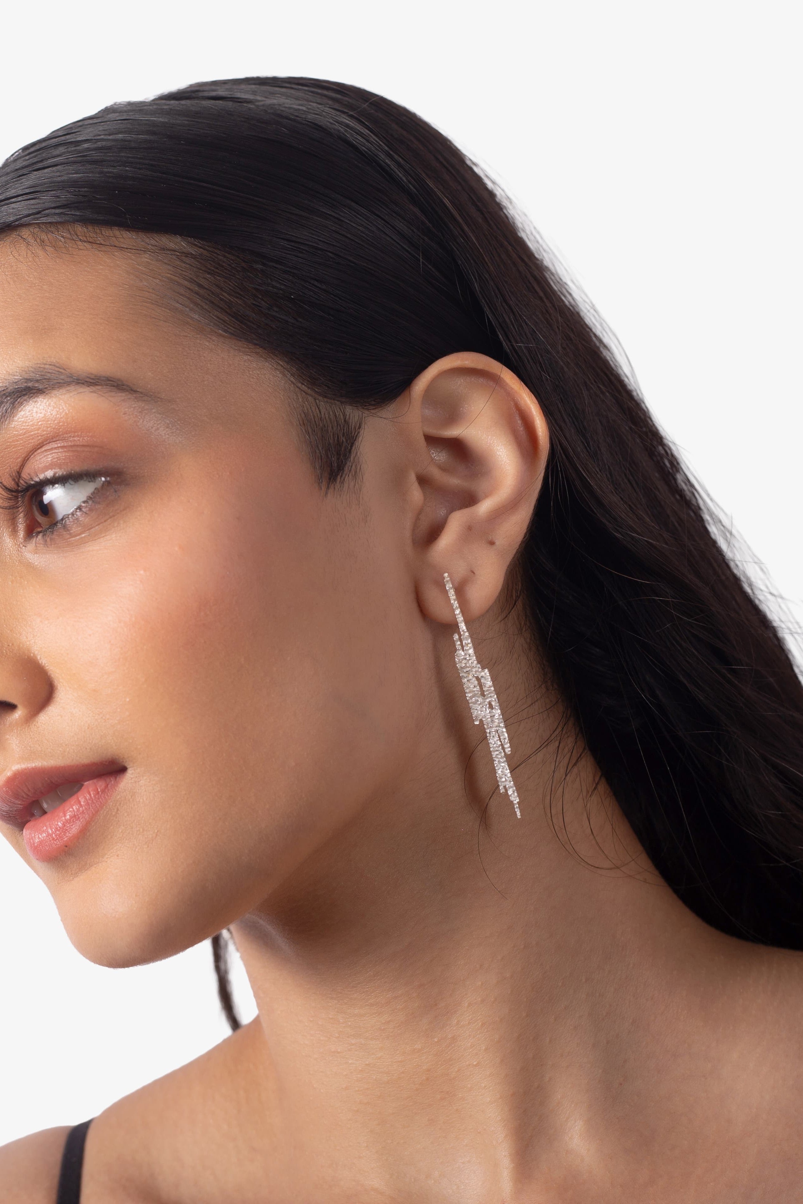 PDA Approved Stud Earrings - Silver