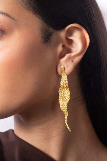 Not So Basic Earrings - Gold
