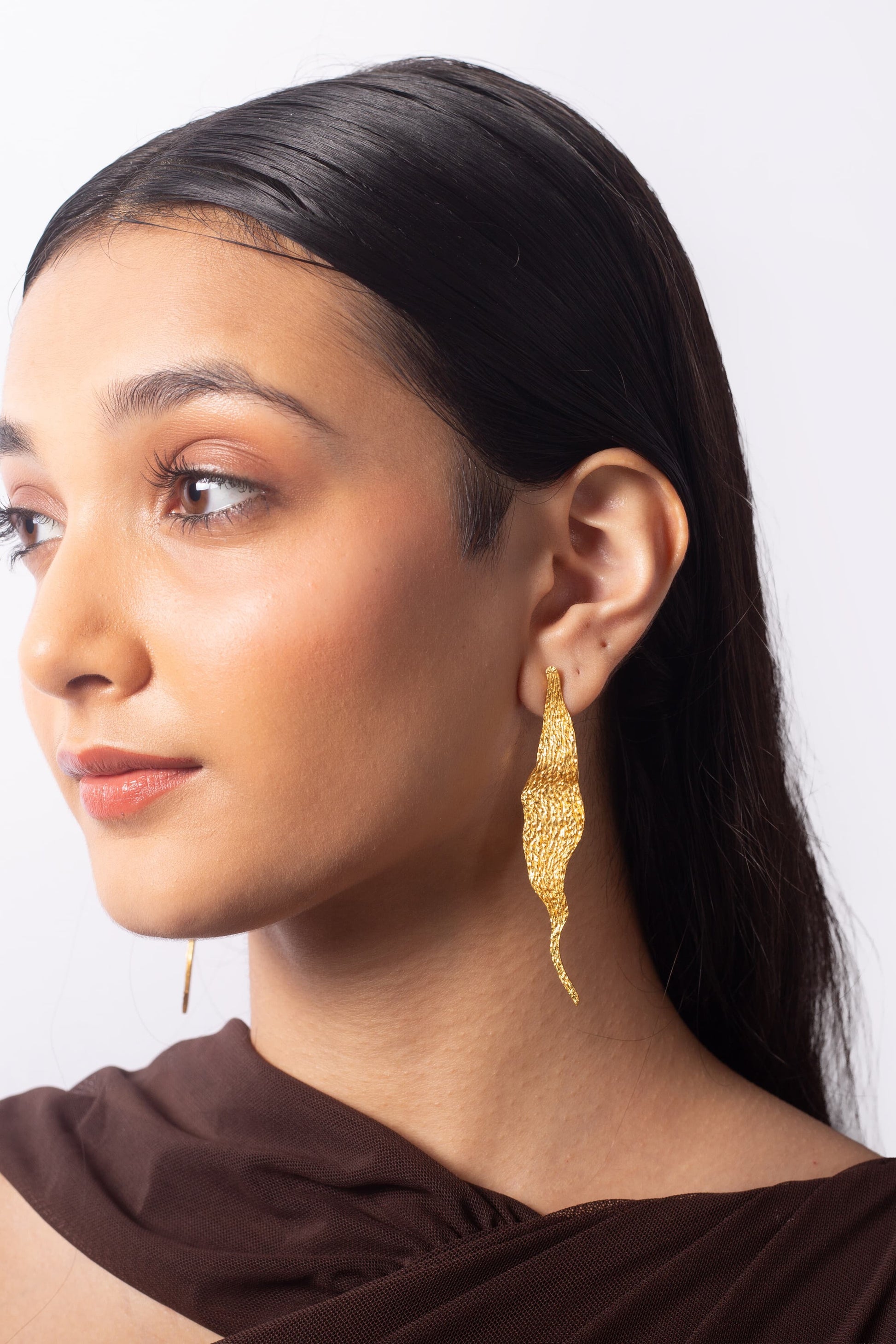 Not So Basic Earrings - Gold – Earrings from Bauble Bazaar