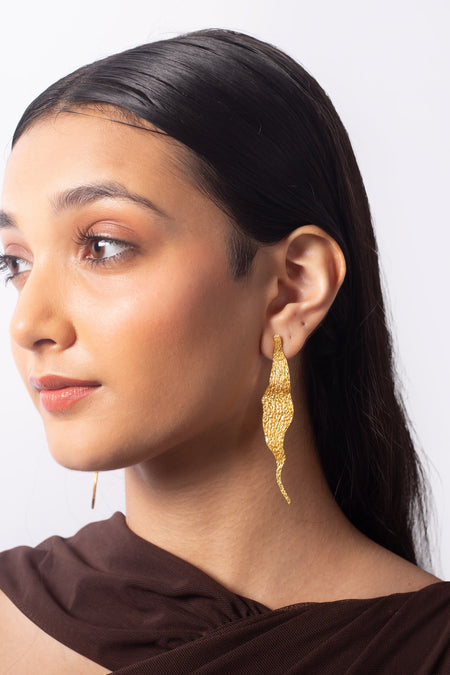 Not So Basic Earrings - Gold--1--image