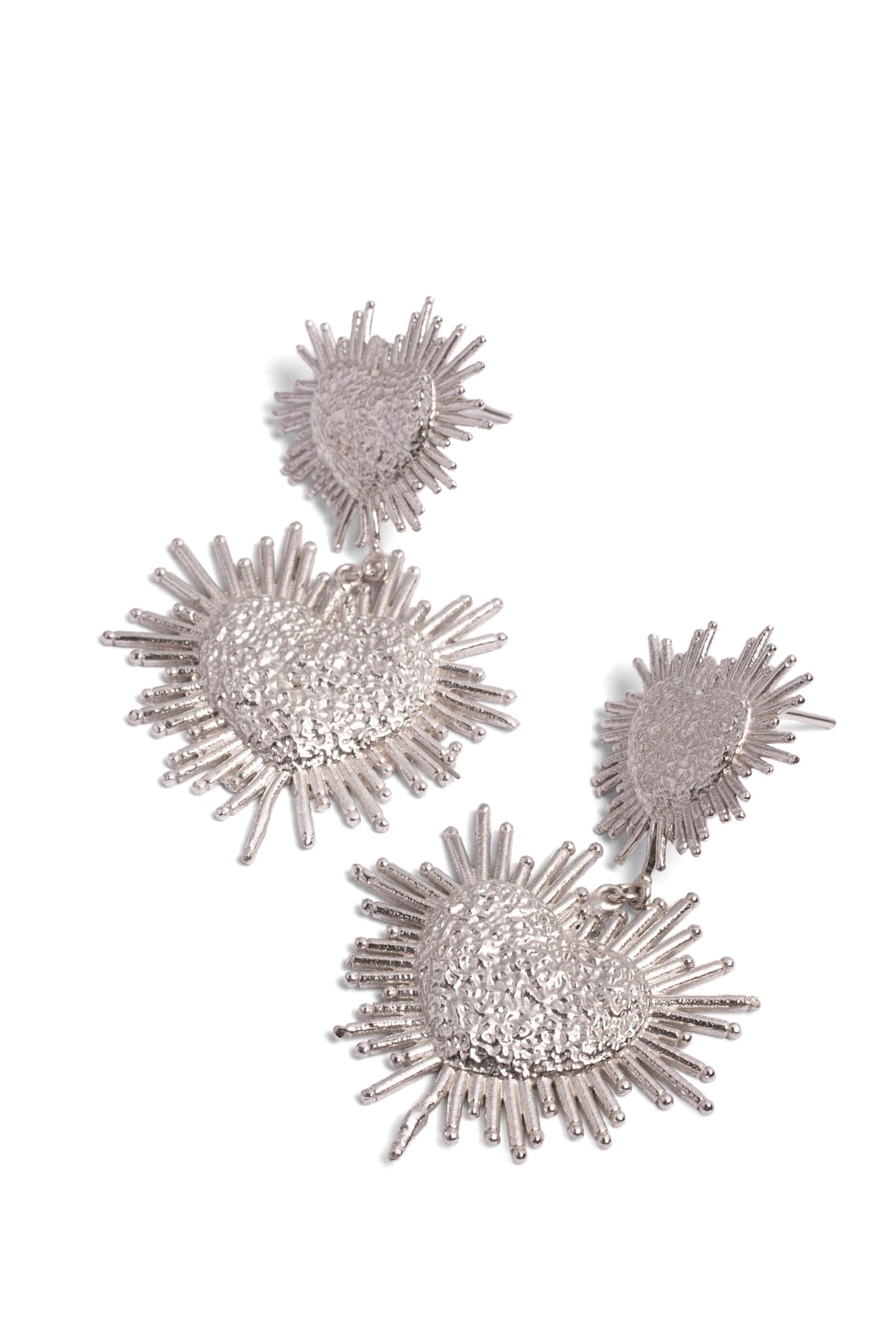 Call Me Cute Drop Earrings - Silver – Earrings from Bauble Bazaar