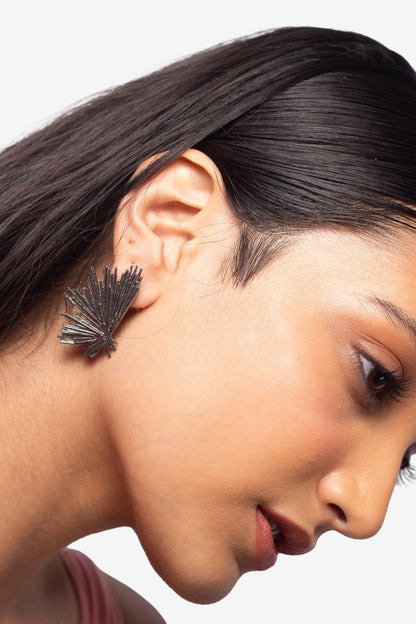 Hot Girl Errands Studs - Black