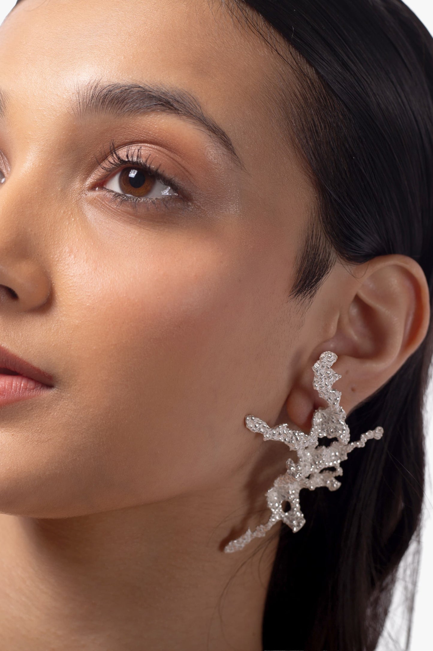 Main Character Statement Earrings - Silver