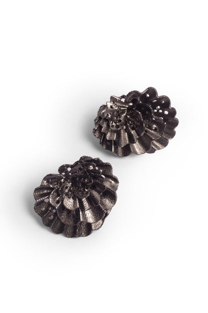 Out of Office Studs - Black – Earrings from Bauble Bazaar