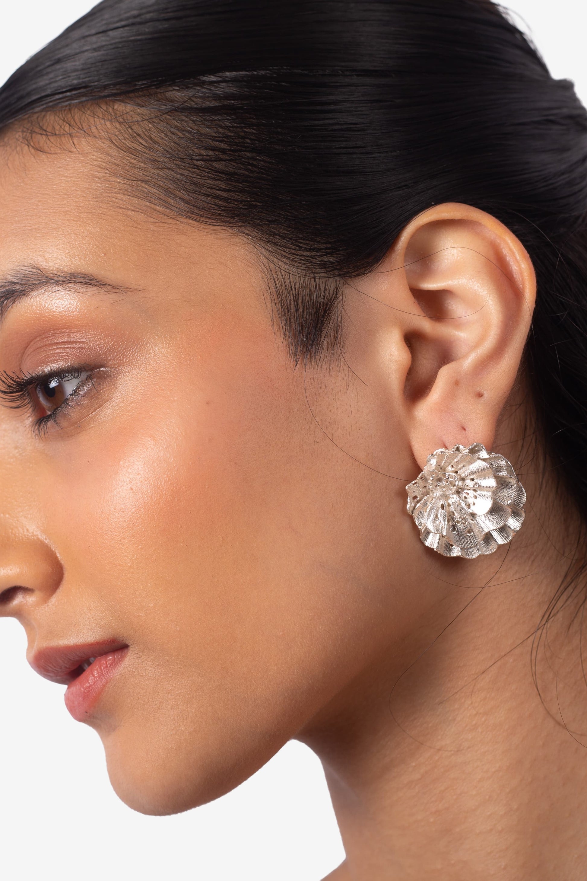 Out of Office Studs - Silver – Earrings from Bauble Bazaar