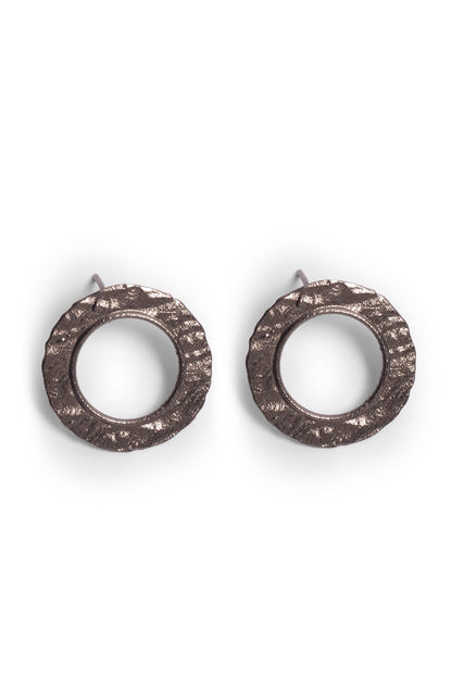 Eyes on Me Mini Studs - Black – Earrings from Bauble Bazaar