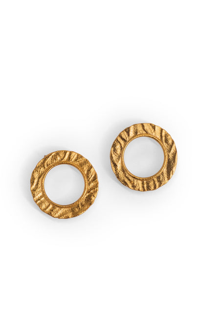Eyes on Me Mini Studs - Gold--3--image