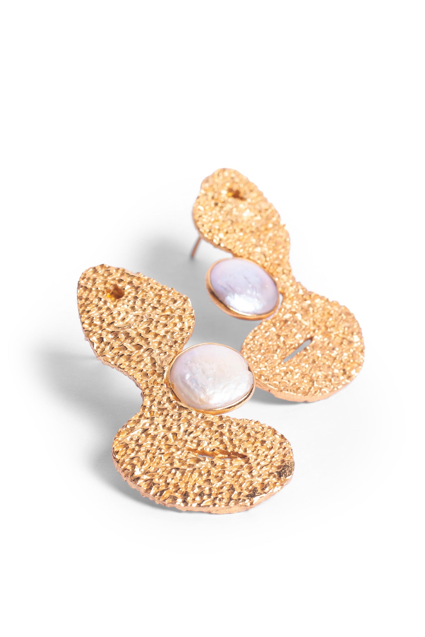Too Busy Glowing Studs - Gold