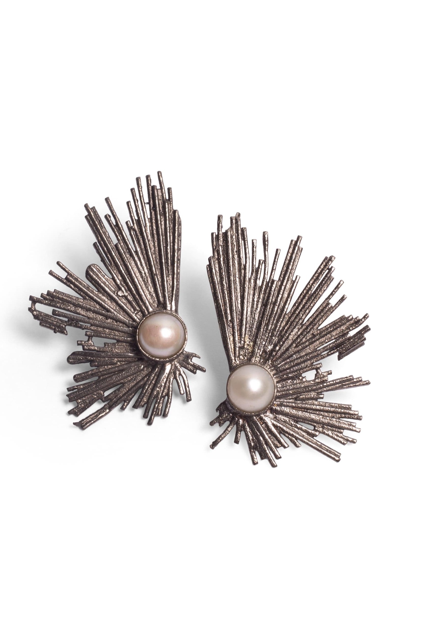 Extra AF Statement Studs - Black – Earrings from Bauble Bazaar