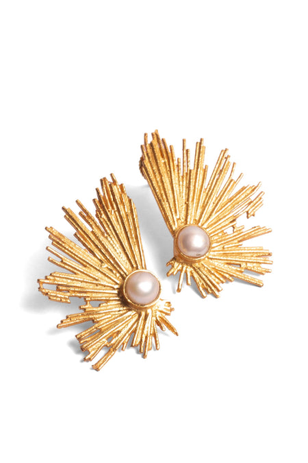 Extra AF Statement Studs - Gold--3--image