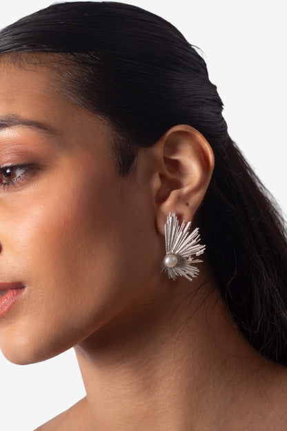 Extra AF Statement Studs - Silver